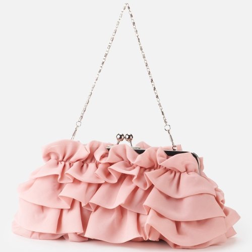 （ビス）ＶＩＳ バッグ（シフォンフリル付パーティーBAG） レディス