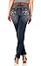 WallFlower Juniors Belted Luscious Curvy Bootcut Jeans