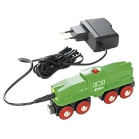 BRIO 8-Wheel Rechargeable Engine by K'Nex