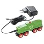 BRIO 33249 Wooden Railway System: 8 Wheel Rechargeable Engine