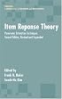 Item Response Theory: Parameter Estimation Techniques, Second Edition (Statistics: a Series of Textbooks and Monogrphs)