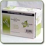 Biodegradable Cutlery Combo Pack 100 each knife, fork, spoon (Box of 300)