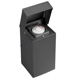 Intermatic ML300RTW Malibu 300-Watt Power Pack with Timer and Ground Shield