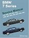 Book BMW 7 Series (E32) Service Manual: 1988-1994