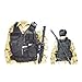 Tactical Airsoft Vest w/ Pistol Holster