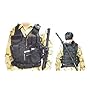 Tactical Airsoft Vest w/ Pistol Holster