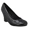 Xhilaration® Stella Round-Toe Wedges - Black
