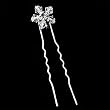 Bridal Hair Pin, Swarovski Crystal Floret Pin 288