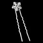 Bridal Hair Pin, Swarovski Crystal Floret Pin 288