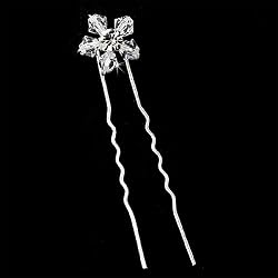 Bridal Hair Pin, Swarovski Crystal Floret Pin 288