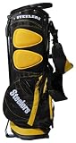 NFL Pittsburgh Steelers Stand Golf Bag (14 Way Dividers)