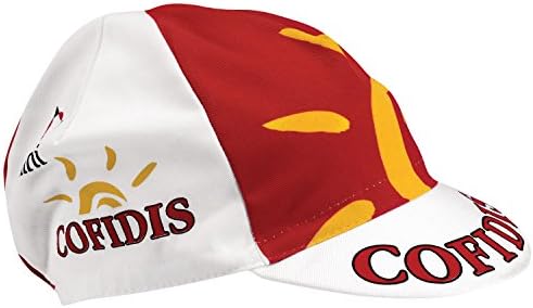 Nalini Cofidis Cycling Cap - RED, ONE SIZE FITS ALL