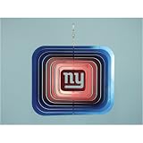 New York Giants NFL Geometric Wind Spinner (12")