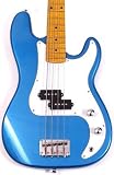 SX SPB57 3/4 LPB Short Scale Bass Guitar Lake Placid Blue Finish