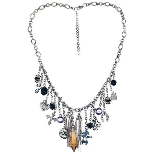 Rocker Horseshoe Charms Necklace