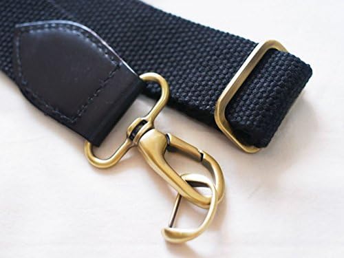 Black Cotton Straps for Tote Bag with Wide 4 Cm Long 120 Cm.