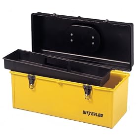 Waterloo HP2051 20-Inches Long by 8-1 2-Inch Wide by 8-3 4-Inch High Plastic Tool Box with Tray by Waterloo