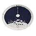 San Diego Chargers NFL Snowman Holiday Tree Skirt (48-inch)