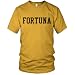 Fortuna Collegiate Fine Jersey T-Shirt (Black)