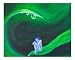 Beneath The Weeping Waters Abstract Giclee Poster Print by Kristin Abraham, 10x8
