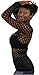 ToBeInStyle Women's Long Sleeve Fishnet Clubwear Top