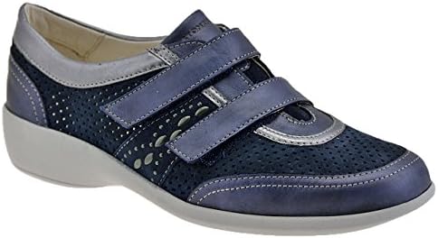 Stonefly Paseo Velcro Moccasins New Size 6 Ladies.