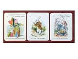 : Three Happy Family Cards Depicting Characters from Alice in Wonderland by Lewis Carroll (1832-98) Decorative Art Giclee Poster Print by John Tenniel, 24x18
