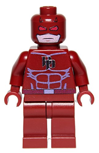 Lego Custom Printed Daredevil Minifig Marvel Super Hero Matt Murdock