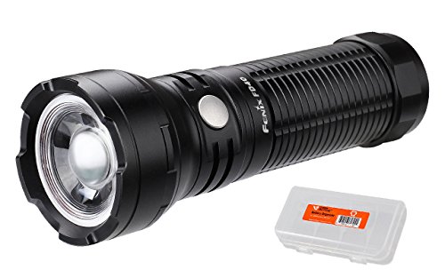 Bundle- 2 items: Fenix FD40 Focusable Zoomable CREE XP-L HI 1000 Lumens LED Flashlight with LumenTac Battery Organizer