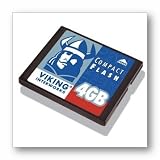 Buy Viking flash memory card - 4 GB - CompactFlash Card ( CF4GB )