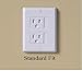 Home Safety Universal Outlet Cover in White (Set of 3)
