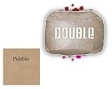 Comfort Sac Double Sac In Pebble Finish By Elite Furniture
