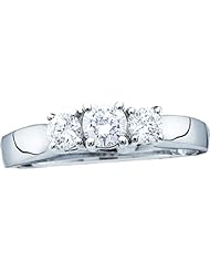 0.75CTW DIAMOND 3 STONE RING(SUPREME)
