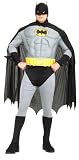 Plus Size Adult Batman with Muscle Chest