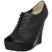 Seychelles Women's Hawk Open-Toe Bootie,Black,7.5 M US