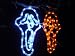 Scream Masks LED Lights; Halloween Lights; Christmas Lights; Christmas decoration yard lights