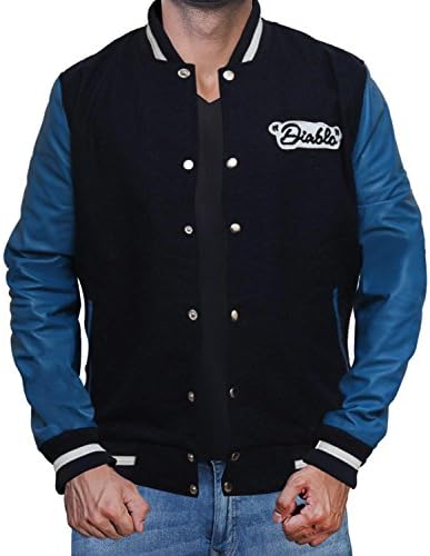 New Suicide Squad El Diablo Letterman Jacket - New Arrival (M)