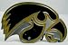 Iowa Hawkeyes Belt Buckle - NCAA Collegiate Buckle