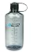 NALGENE Tritan 1-Quart Narrow Mouth BPA-Free Water Bottle,Gray