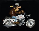 joe bar team joe moto guzzi 750 V 7 bike and figure 1.18ish scale hand painted modelIMAGE