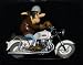 joe bar team joe moto guzzi 750 V 7 bike and figure 1.18ish scale hand painted model_s-1