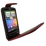 iGadgitz Pink PU Leather Case Cover Holder for HTC Desire Bravo G7 Android  ....