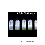 A Zola Dictionary: the Characters of the Rougon-Macquart Novels of Emile Zola; book cover