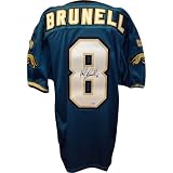 Mark Brunell Autographed Jacksonville Jaguars (Teal #8) Jersey
