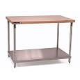 Aero Maple Wood Top Work Table, 36 inch W x 30 inch D x 35 inch H