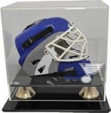 St. Louis Blues Mini Hockey Helmet Display Case, Horizontal View