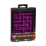 テトリスアイスキューブトレイシリコーンモールドマンビデオゲームゼリーカップ、グラスショット