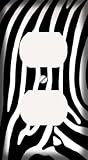Zebra Skin Print Decorative Outlet Cover