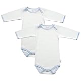 Tadpoles Org.LS Bodysuit (2pk) - 0-3 months