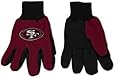 San Francisco 49ers Two-Tone Gloves